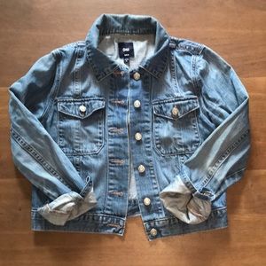 Gap Cropped Denim Jacket